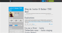 Desktop Screenshot of justin-d-bieber-the-best.skyrock.com