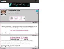 Tablet Screenshot of christianxbeadles-source.skyrock.com