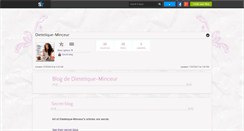 Desktop Screenshot of dietetique-minceur.skyrock.com