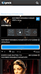 Mobile Screenshot of aishwaryaraibachan4ever.skyrock.com