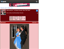 Tablet Screenshot of danseurcountry.skyrock.com