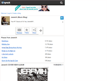 Tablet Screenshot of jeremih-muzik.skyrock.com