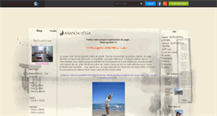 Desktop Screenshot of ananda-yoga.skyrock.com