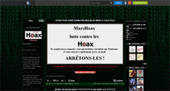 Desktop Screenshot of marshoax.skyrock.com