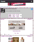 Tablet Screenshot of fashion-beauty-star.skyrock.com