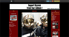 Desktop Screenshot of my-blog-pompier.skyrock.com
