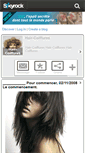 Mobile Screenshot of hair-coiffures.skyrock.com
