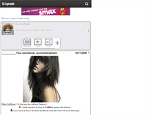 Tablet Screenshot of hair-coiffures.skyrock.com