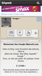 Mobile Screenshot of google.skyrock.com