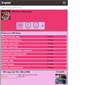 Tablet Screenshot of divas-wwe-musik.skyrock.com