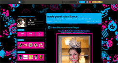 Desktop Screenshot of mariepayetmissfrance.skyrock.com