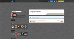 Desktop Screenshot of fille690.skyrock.com