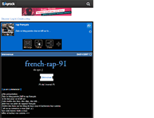 Tablet Screenshot of french-rap-91.skyrock.com