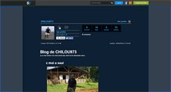 Desktop Screenshot of chilou973.skyrock.com