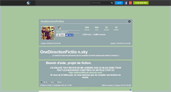 Desktop Screenshot of onediirectionfictiion.skyrock.com