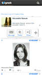 Mobile Screenshot of alexandranaoum.skyrock.com