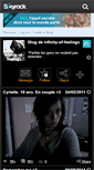 Mobile Screenshot of infinity-of-feelings.skyrock.com