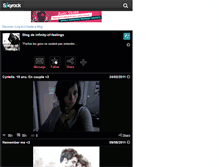 Tablet Screenshot of infinity-of-feelings.skyrock.com