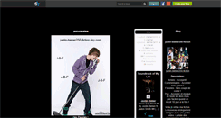 Desktop Screenshot of justin-bieber250-fiction.skyrock.com