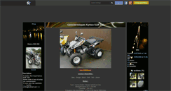 Desktop Screenshot of kxr250.skyrock.com