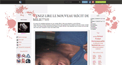 Desktop Screenshot of milie771.skyrock.com