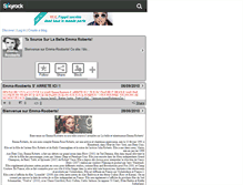 Tablet Screenshot of emma-rooberts.skyrock.com