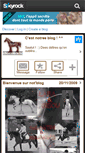 Mobile Screenshot of chocolatehorses.skyrock.com