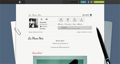 Desktop Screenshot of la-plume-noir.skyrock.com