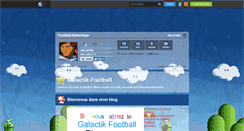 Desktop Screenshot of football-galactique.skyrock.com