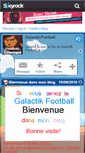 Mobile Screenshot of football-galactique.skyrock.com