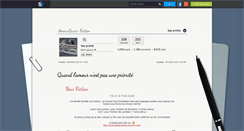 Desktop Screenshot of amoursucre-fiction.skyrock.com