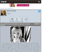 Tablet Screenshot of colineeee.skyrock.com