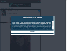 Tablet Screenshot of lacindylove.skyrock.com