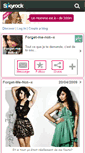 Mobile Screenshot of forget-me-not--x.skyrock.com