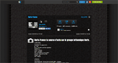 Desktop Screenshot of hurts-france.skyrock.com