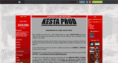 Desktop Screenshot of kesta-prod.skyrock.com
