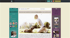Desktop Screenshot of kristenbell.skyrock.com