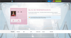 Desktop Screenshot of minimissmadison.skyrock.com