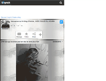 Tablet Screenshot of amine406dci.skyrock.com