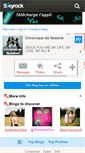 Mobile Screenshot of chronique-noemie.skyrock.com