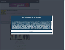 Tablet Screenshot of letour2007.skyrock.com