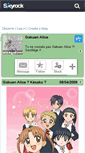 Mobile Screenshot of alicegakuen.skyrock.com