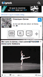 Mobile Screenshot of classique--danse.skyrock.com