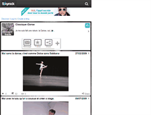 Tablet Screenshot of classique--danse.skyrock.com