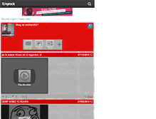 Tablet Screenshot of emilien2821.skyrock.com