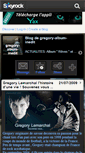 Mobile Screenshot of gregory-album-inedit.skyrock.com