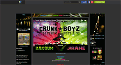 Desktop Screenshot of crunkboyz-music.skyrock.com