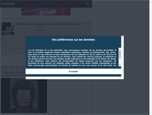 Tablet Screenshot of michaelgreyson-france.skyrock.com