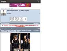 Tablet Screenshot of jessicalowndes-sources.skyrock.com