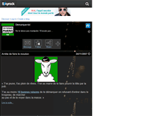 Tablet Screenshot of demarque-toi.skyrock.com